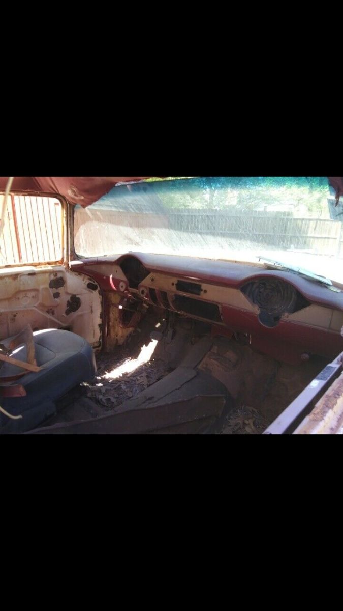 1955 White Chevrolet 150