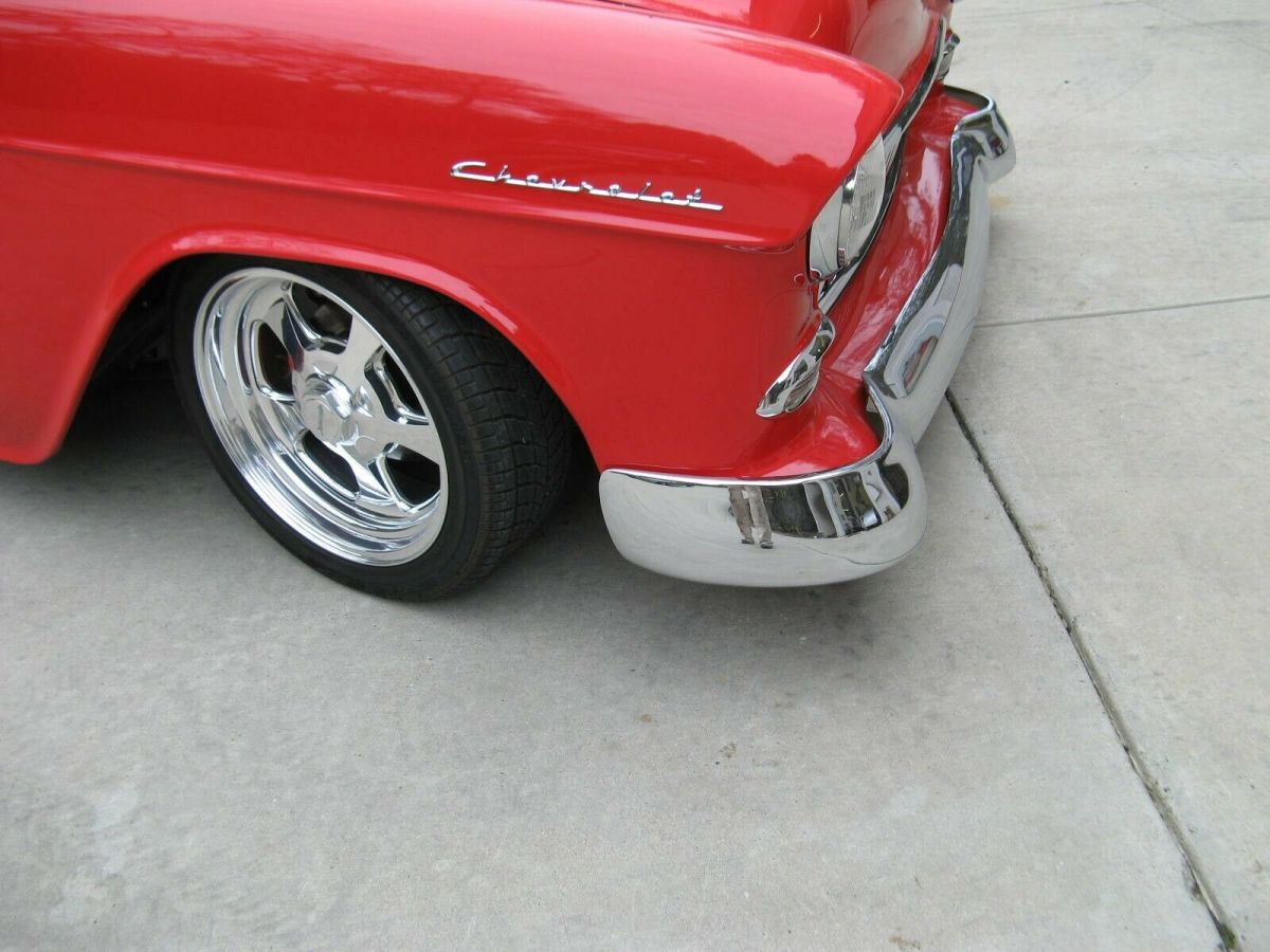 1955 Red Ford Mustang Wagon