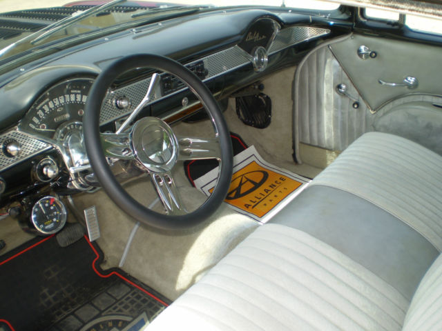 1955 BLACK CHERRY Chevrolet Bel Air/150/210 HARD TOP