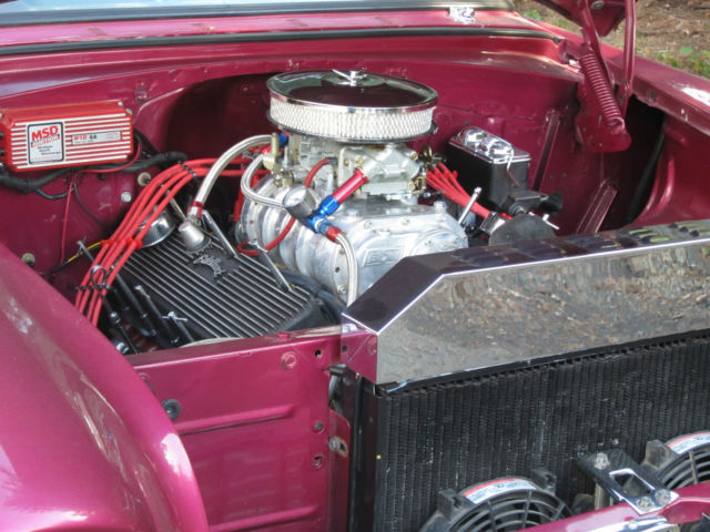 1955 Red Chevrolet Bel Air/150/210 Wagon