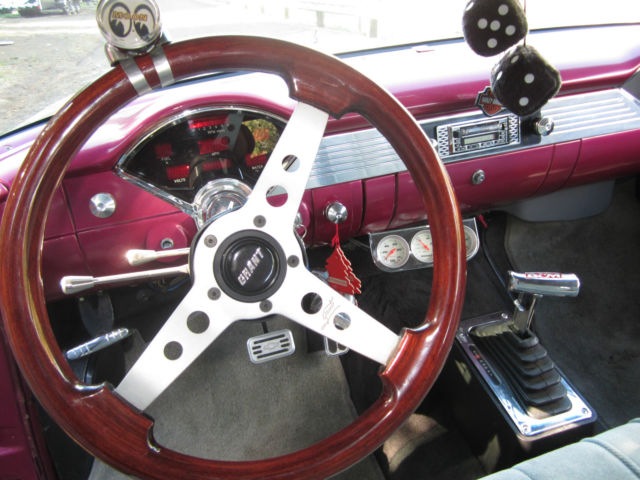 1955 Red Chevrolet Bel Air/150/210 Wagon