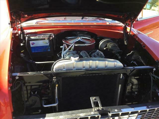 1955 Red Chevrolet 2 Dr Sedan 2 Dr Sedan