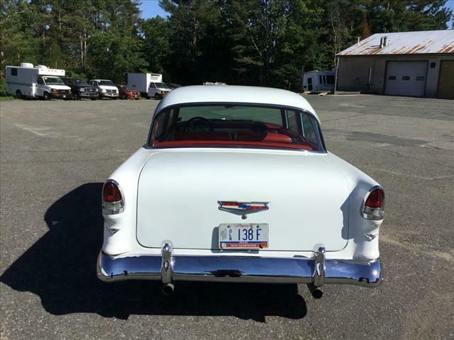 1955 Red Chevrolet 2 Dr Sedan 2 Dr Sedan