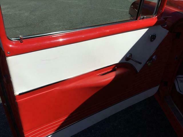 1955 Red Chevrolet 2 Dr Sedan 2 Dr Sedan