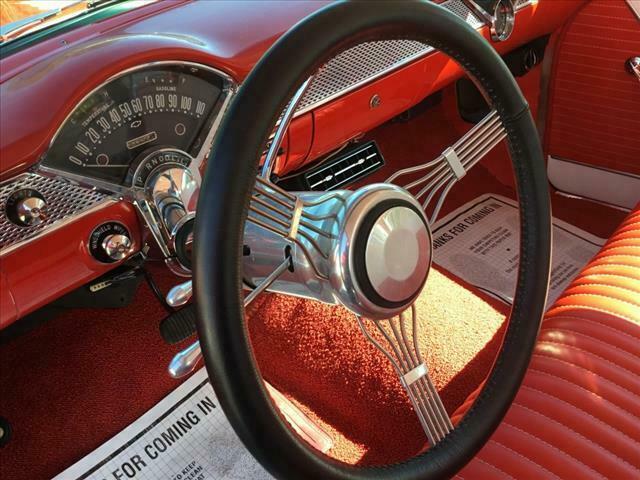 1955 Red Chevrolet 2 Dr Sedan 2 Dr Sedan