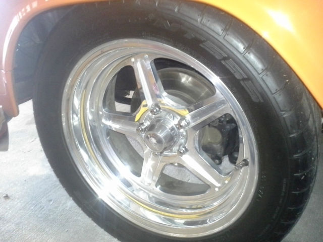 1955 Orange/Tan Chevrolet Bel Air/150/210 Wagon