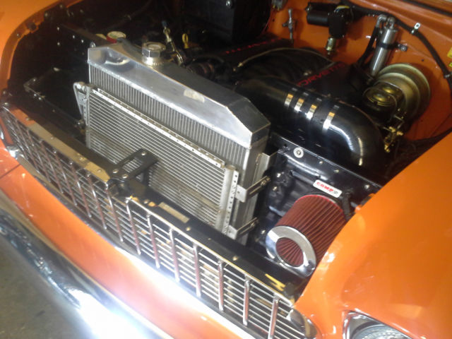 1955 Orange/Tan Chevrolet Bel Air/150/210 Wagon