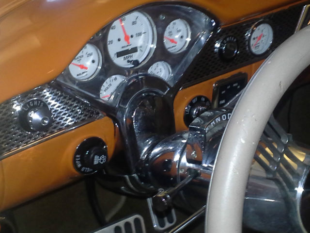 1955 Orange/Tan Chevrolet Bel Air/150/210 Wagon