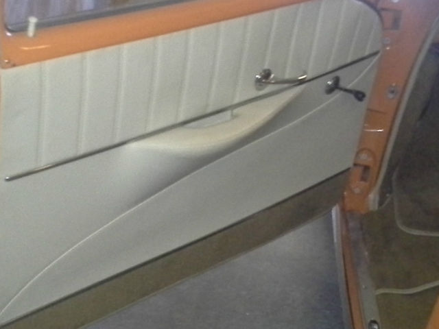 1955 Orange/Tan Chevrolet Bel Air/150/210 Wagon