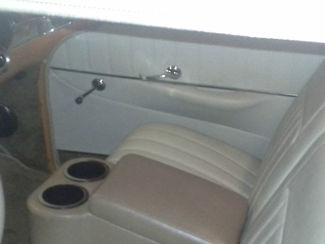 1955 Orange/Tan Chevrolet Bel Air/150/210 Wagon