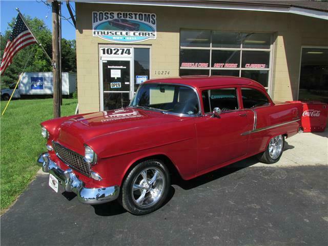 1955 Firemist Metallic Chevrolet 210 - Bel Air 2 door coupe