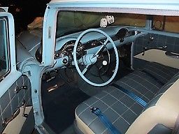 1955 Blue/white Chevrolet Bel Air/150/210 2 Door Sedan