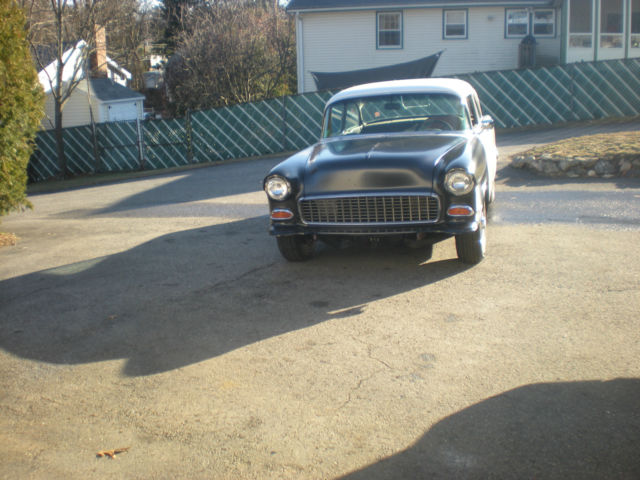 1955 Teal Chevrolet Bel Air/150/210 Coupe