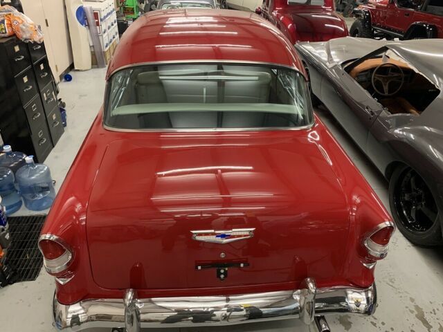 1955 CHERRY RED Chevrolet Bel Air/150/210 Sedan