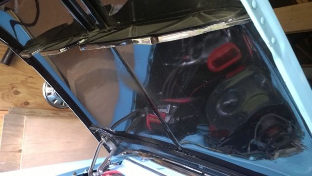 1955 White/Gray Chevrolet Bel Air/150/210 Sedan