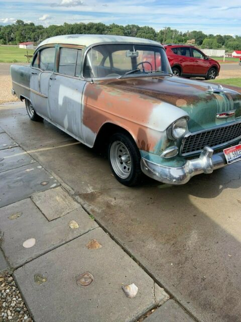 1955 Two Tone Chevrolet Bel Air/150/210