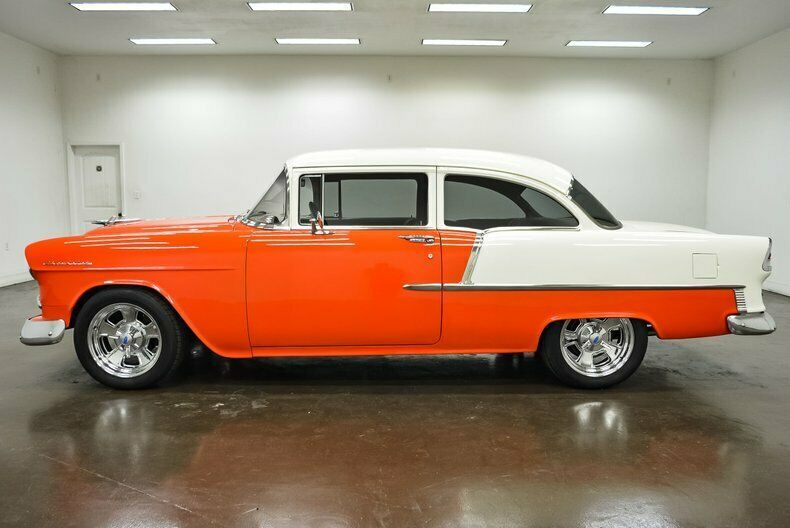 1955 Red Chevrolet Bel Air/150/210 --