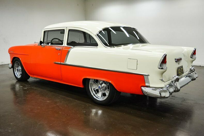 1955 Red Chevrolet Bel Air/150/210 --