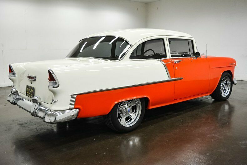 1955 Red Chevrolet Bel Air/150/210 --