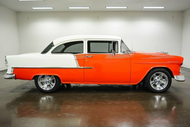 1955 Red Chevrolet Bel Air/150/210 --