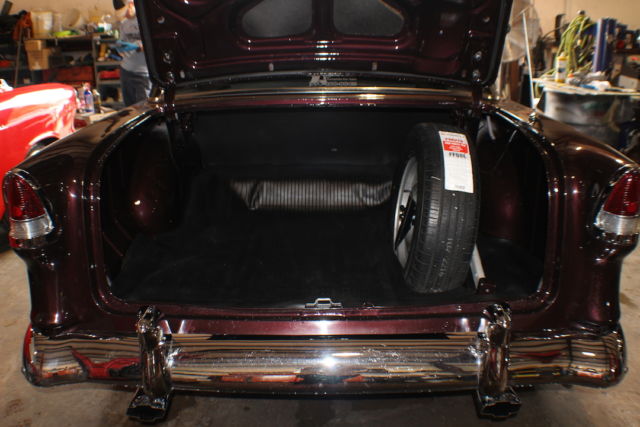 1955 Two Tone - Red, Cream Chevrolet Bel Air/150/210 Coupe