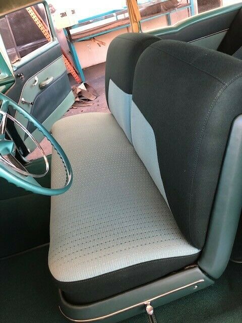 1955 Green Chevrolet Bel Air/150/210 Sedan