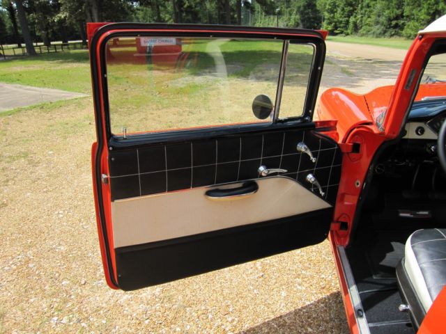 1955 Gypsy Red/India Ivory Chevrolet Bel Air/150/210 Sedan