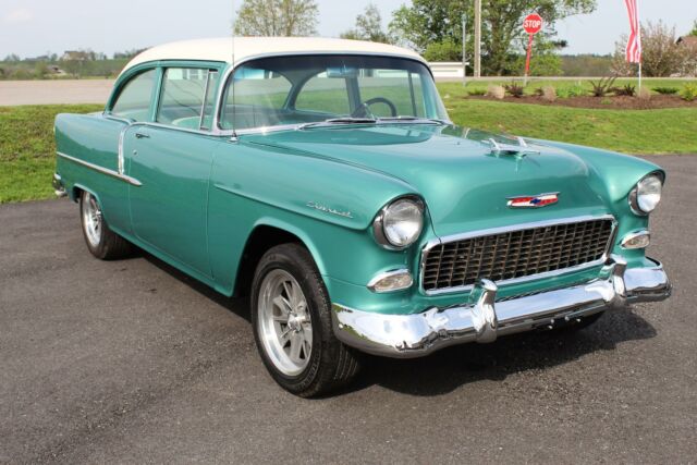 1955 Neptune Green Chevrolet Bel Air/150/210 2 Dr Sedan