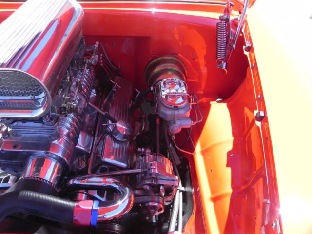 1955 Hugger Orange Chevrolet Bel Air/150/210 Sedan