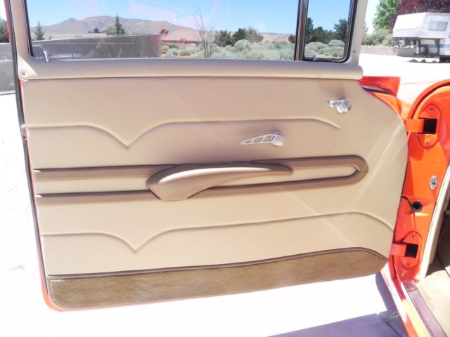 1955 Hugger Orange Chevrolet Bel Air/150/210 Sedan