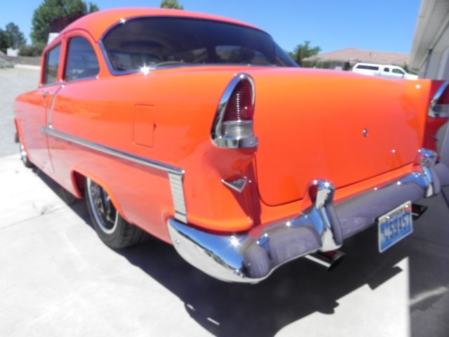 1955 Hugger Orange Chevrolet Bel Air/150/210 Sedan