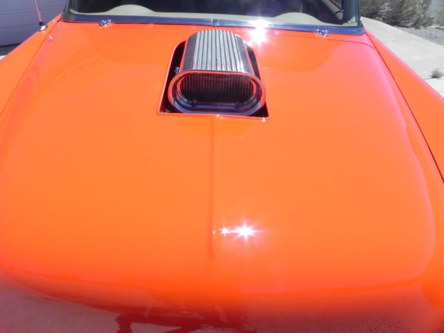 1955 Hugger Orange Chevrolet Bel Air/150/210 Sedan