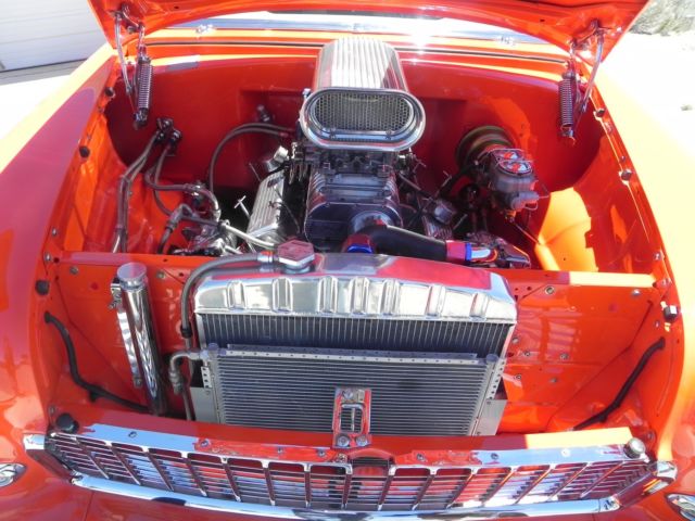 1955 Hugger Orange Chevrolet Bel Air/150/210 Sedan