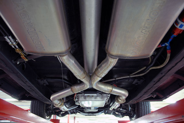 1955 Nissan Red Chevrolet Bel Air/150/210 Sedan