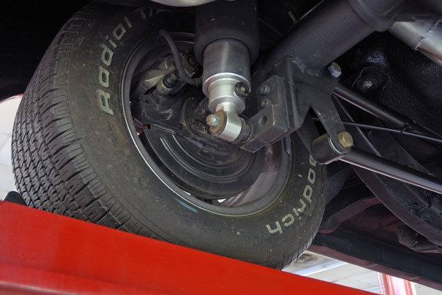 1955 Nissan Red Chevrolet Bel Air/150/210 Sedan