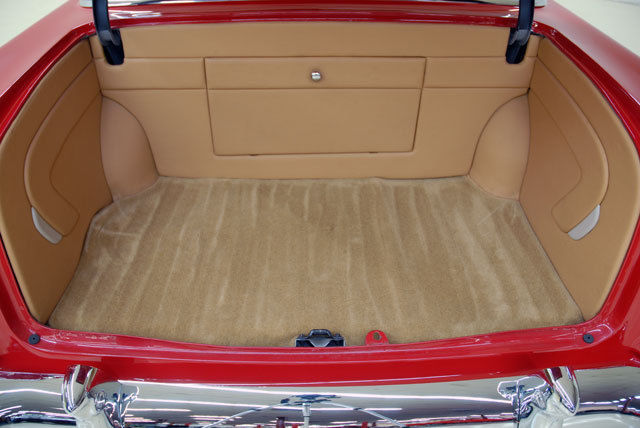 1955 Nissan Red Chevrolet Bel Air/150/210 Sedan