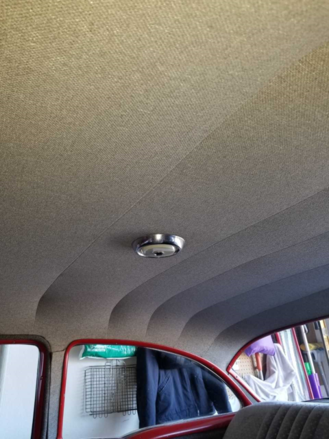 1955 Red/White Chevrolet Bel Air/150/210 Coupe