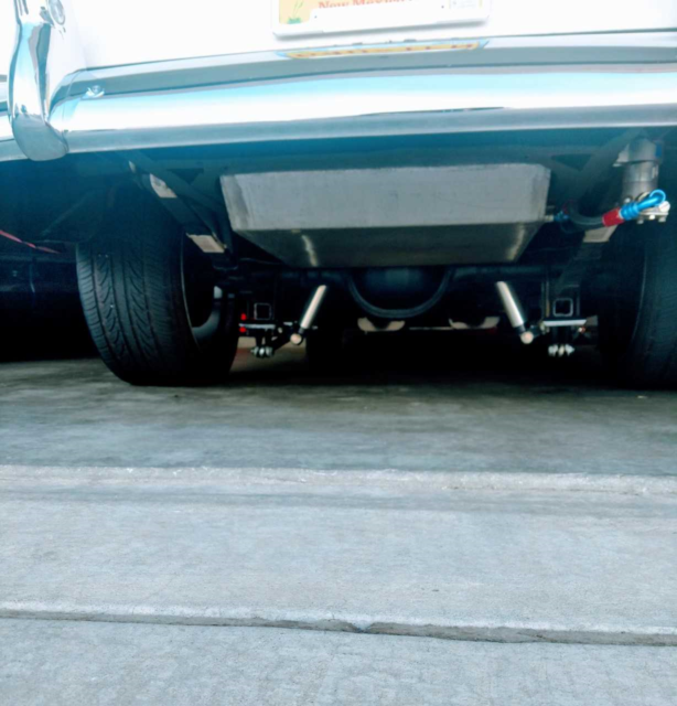 1955 Red/White Chevrolet Bel Air/150/210 Coupe