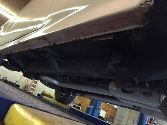 1955 Gold Chevrolet Bel Air/150/210 Wagon