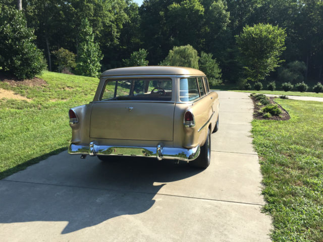 1955 Gold Chevrolet Bel Air/150/210 Wagon