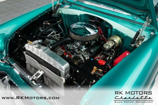 1955 Turquoise Chevrolet Bel Air/150/210 Station Wagon