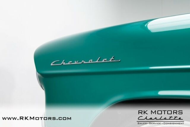 1955 Turquoise Chevrolet Bel Air/150/210 Station Wagon