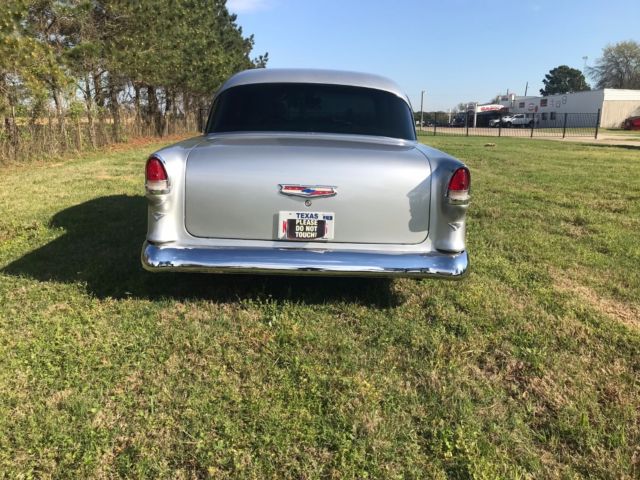 1955 Gray/Silver Chevrolet Bel Air/150/210 Sedan