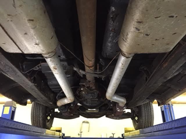 1955 gold Chevrolet Bel Air/150/210 wagon