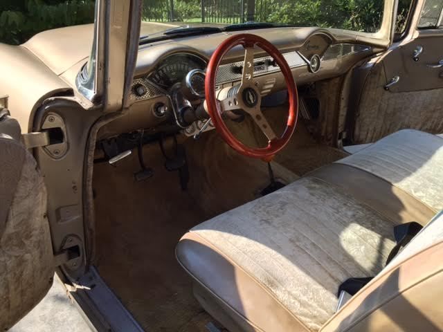 1955 gold Chevrolet Bel Air/150/210 wagon