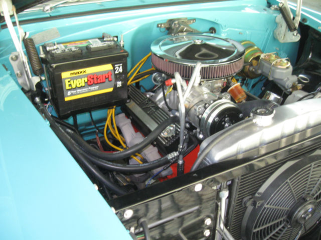 1970 Turquoise/White Chevrolet Bel Air/150/210 Coupe