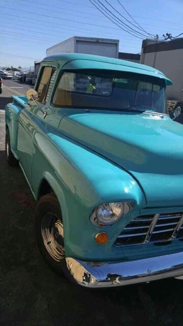1955 canary yellow/ partial sanded Chevrolet Other Pickups