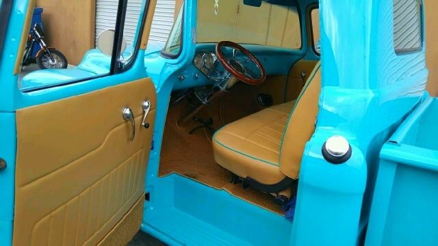 1955 canary yellow/ partial sanded Chevrolet Other Pickups