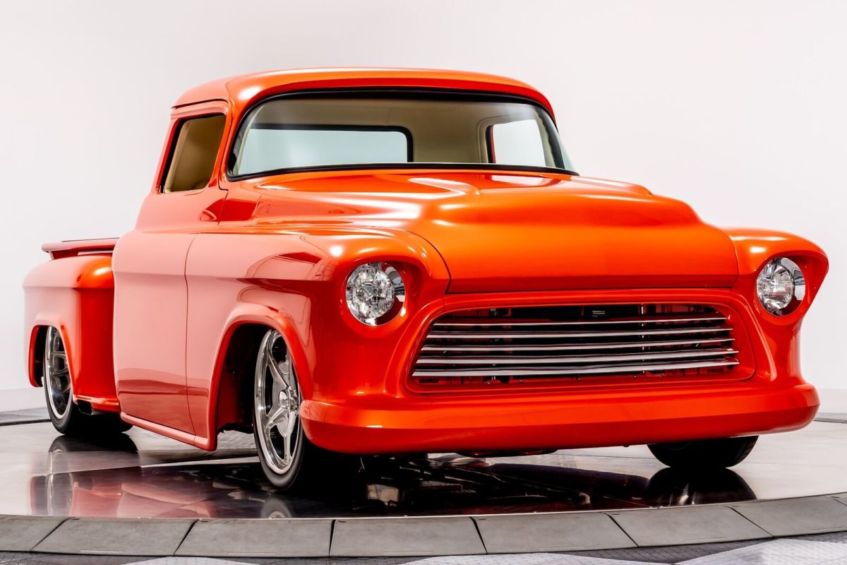 1955 Orange Chevrolet Other Pickups --