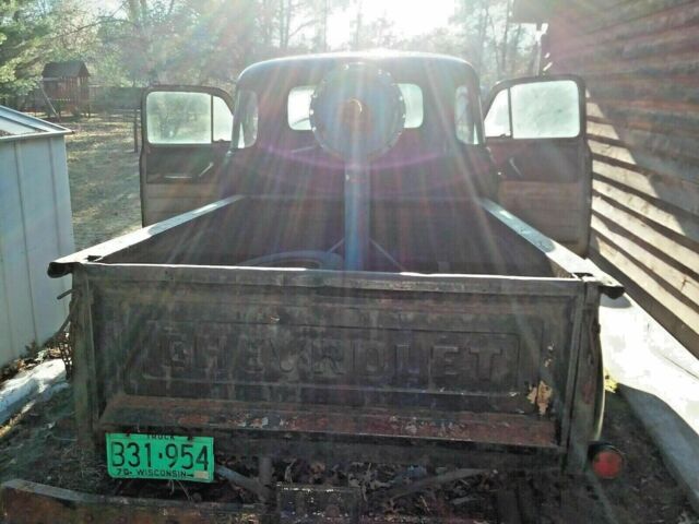 1955 Black Chevrolet Other Pickups Cab & Chassis
